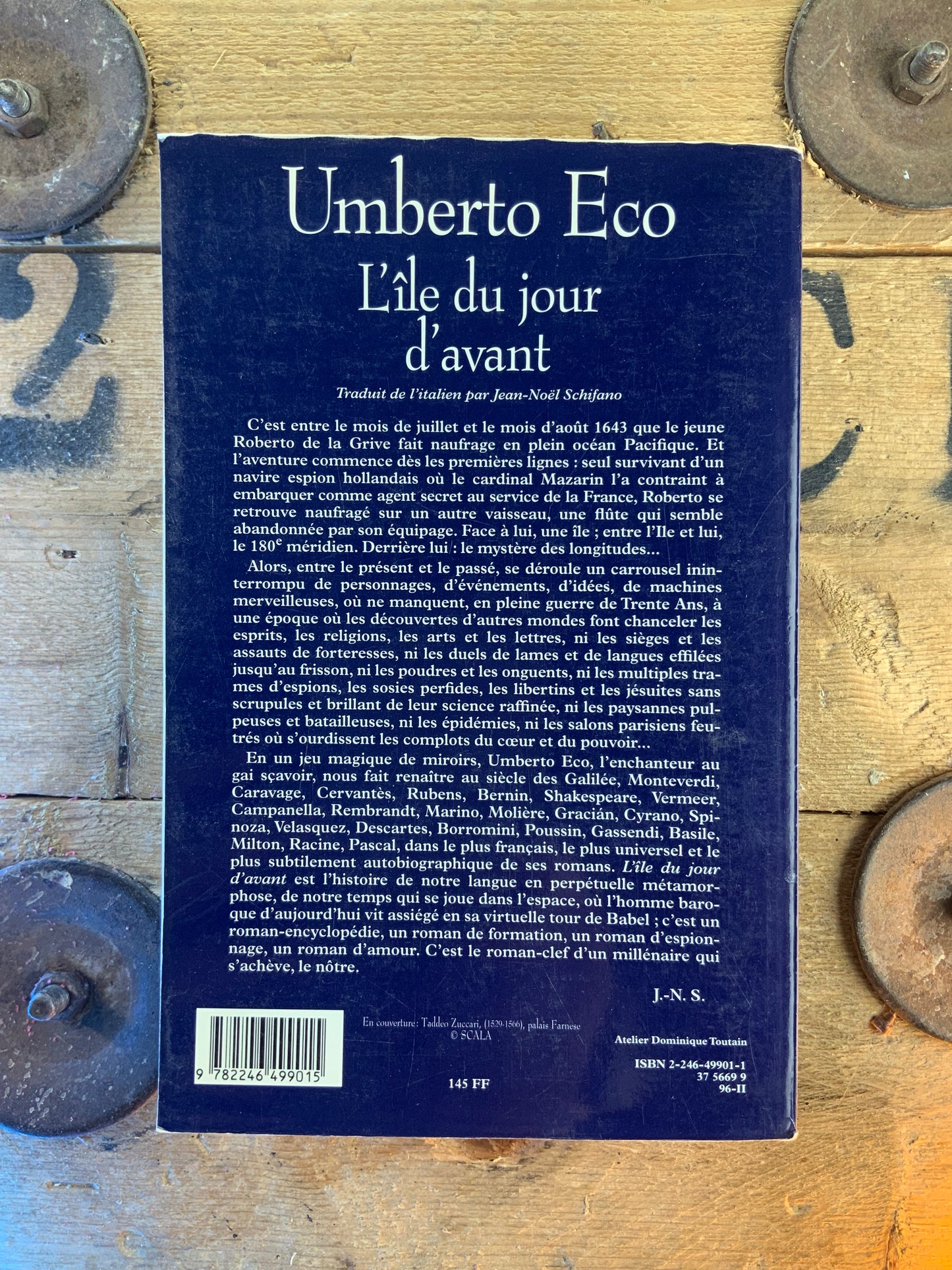 L’île du jour d’avant - Umberto Eco
