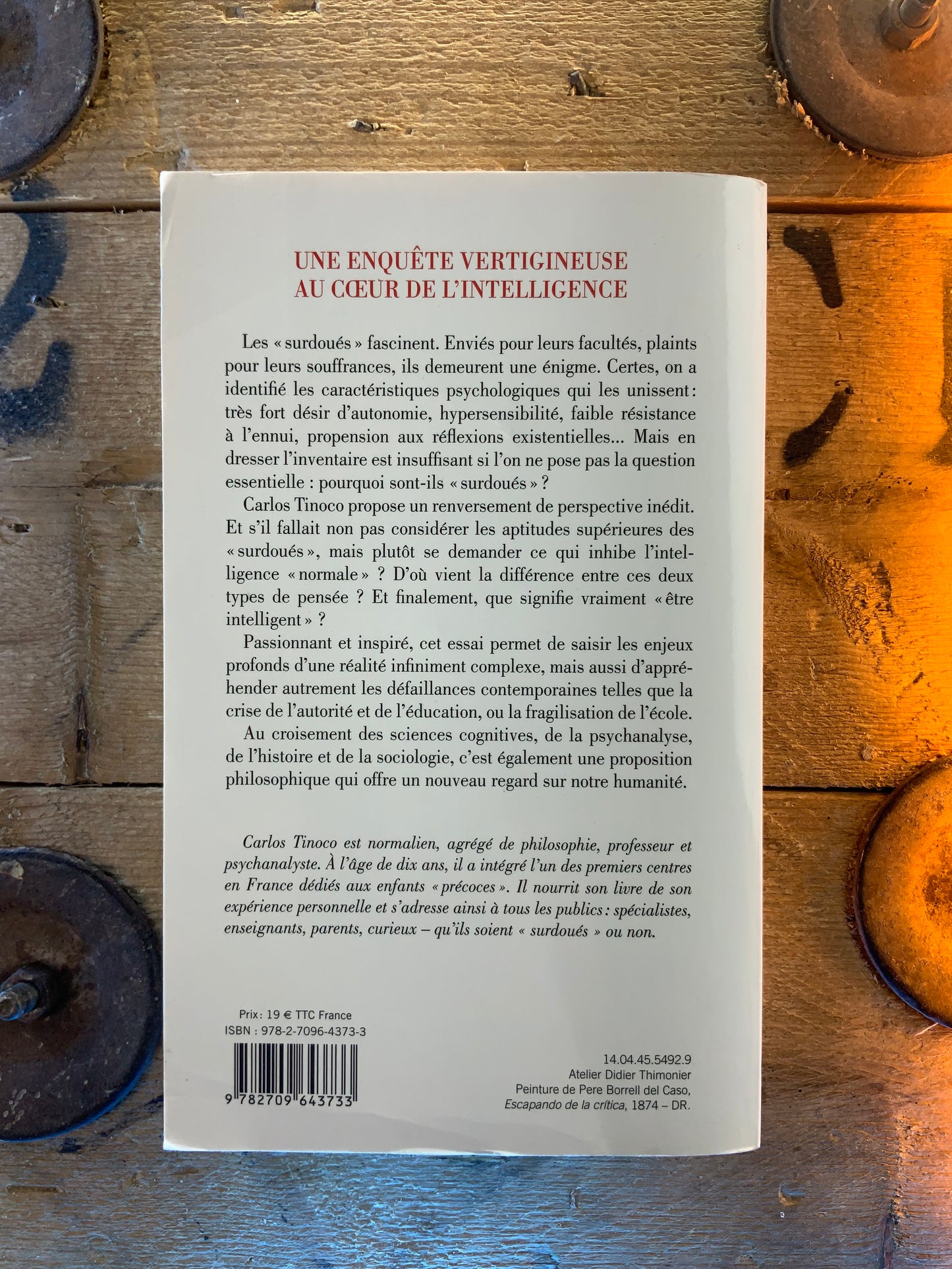 Intelligents, trop intelligents. Les « surdoués » : de l’autre côté du miroir - Carlos Tinoco