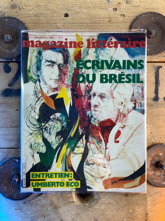 Écrivains du Brésil. Entretien : Umberto Eco [ Magazine Littéraire ]