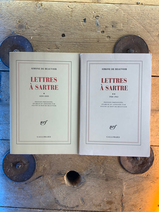 Lettres à Sartre : I. 1930-1939  II. 1940-1963 - Simone de Beauvoir