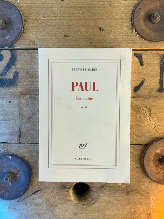 Paul : une amitié - Bruno Le Maire