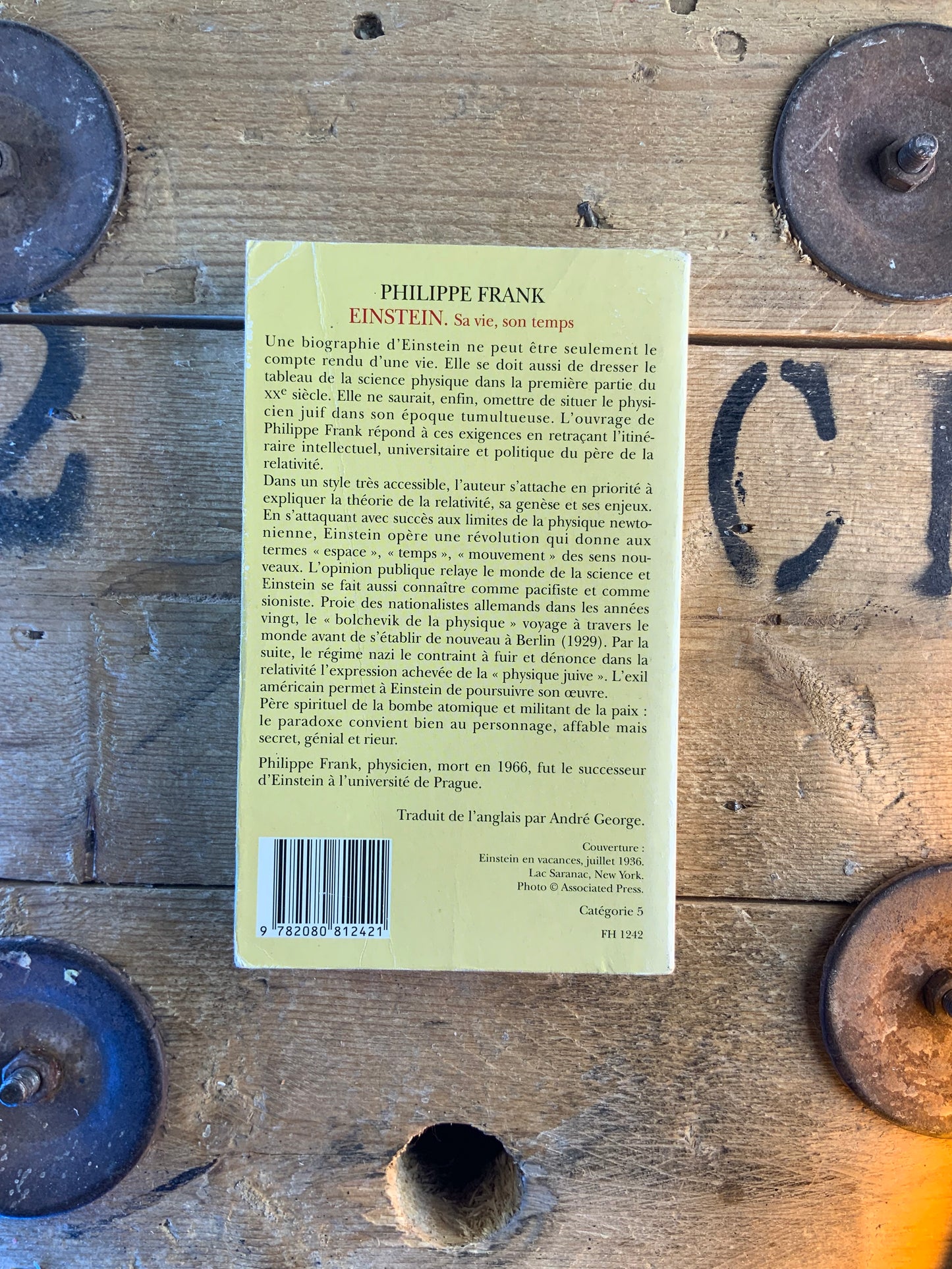 Einstein : sa vie, son temps - Philippe Frank