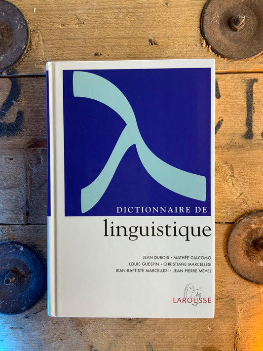 Dictionnaire de linguistique