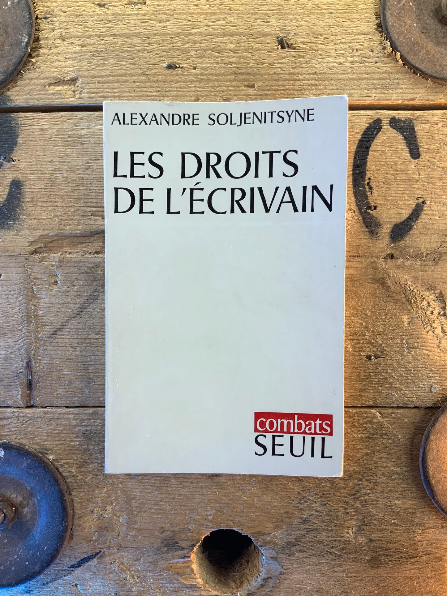 Les droits de l’écrivain - Alexandre Soljenitsyne