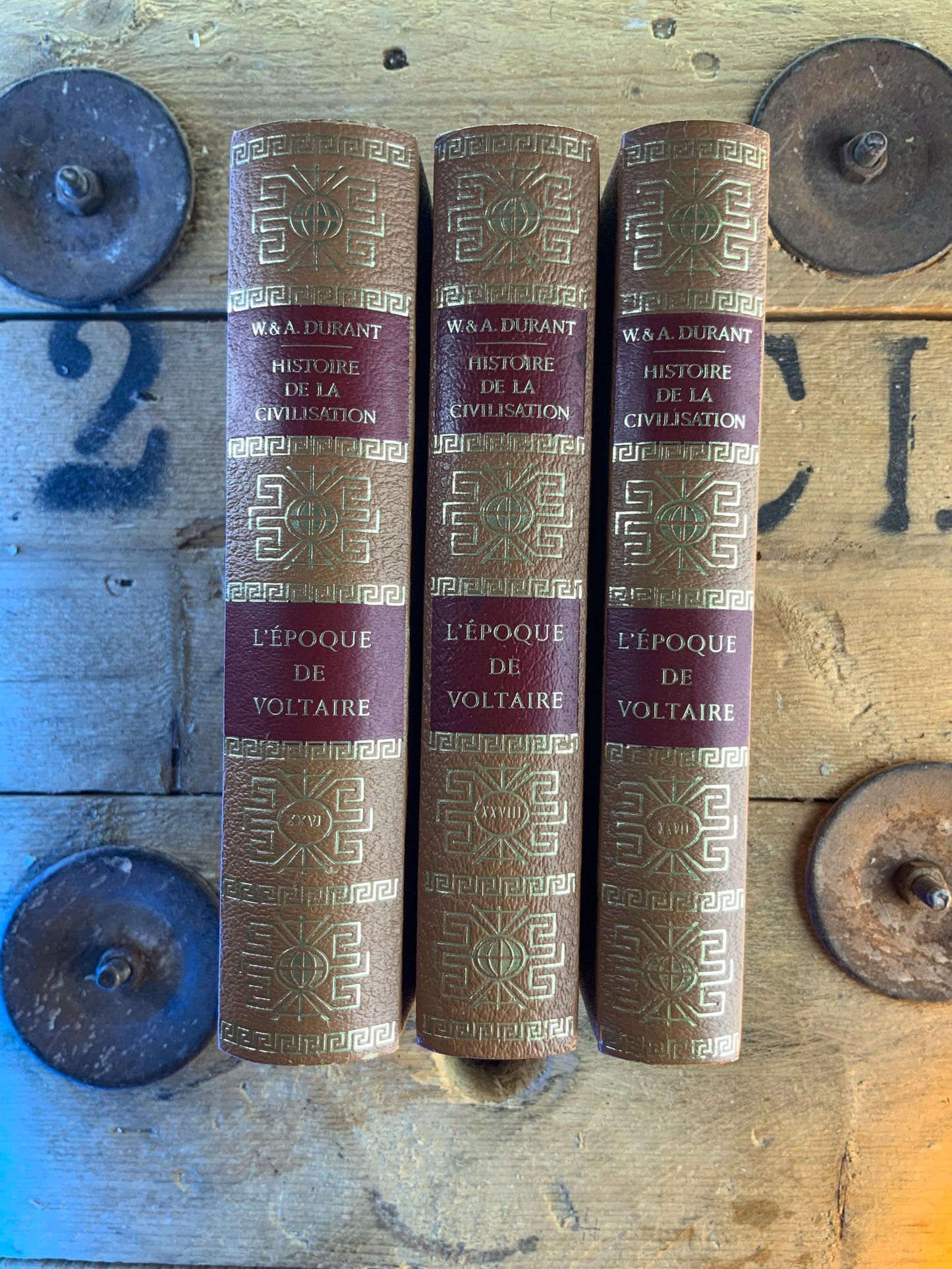 Histoire de la civilisation - Will et Ariel Durant (en 28 volumes)