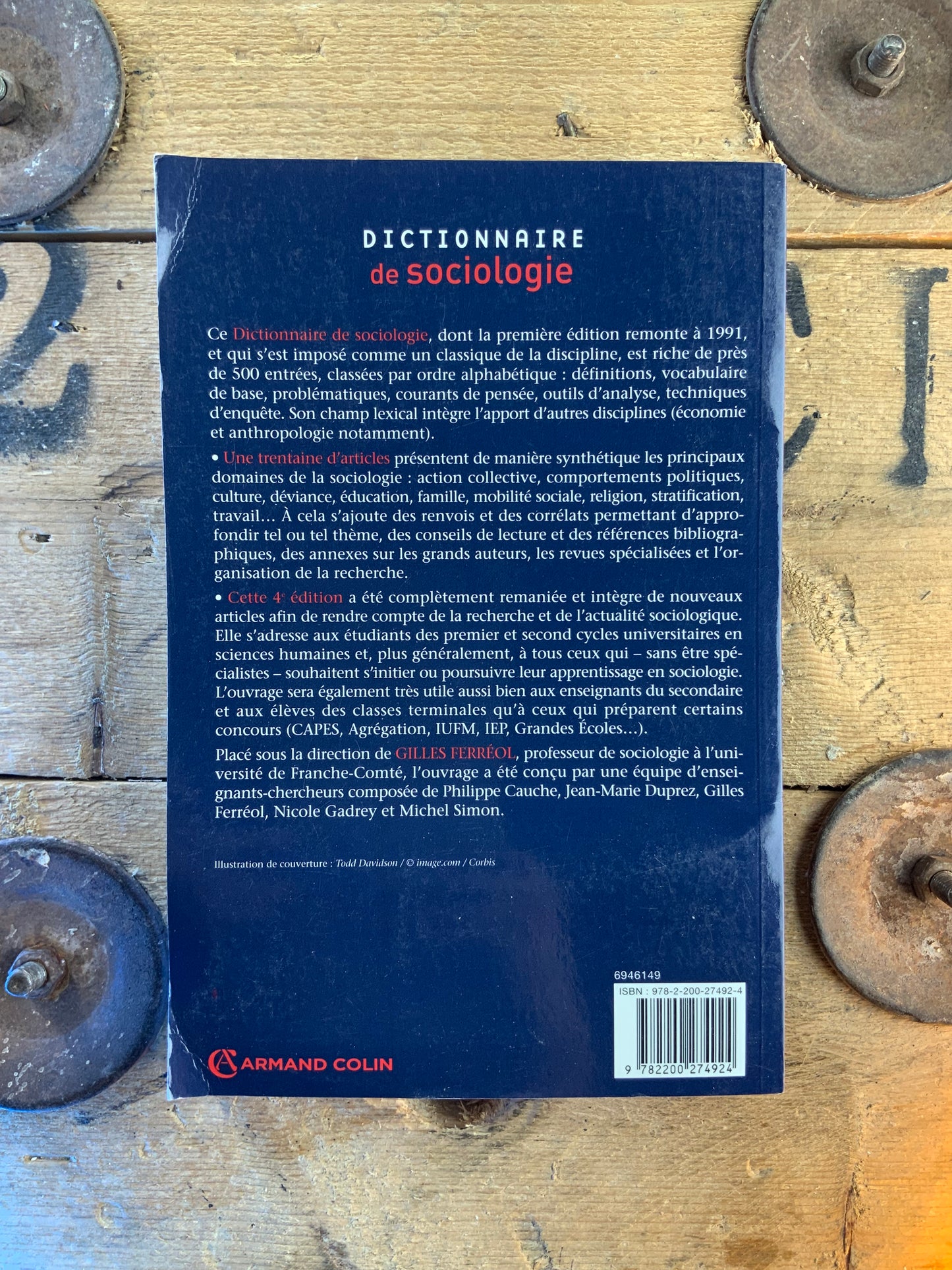 Dictionnaire de sociologie