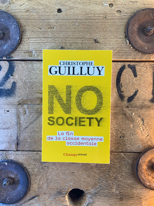 No society : la fin de la classe sociale occidentale - Christophe Guilluy
