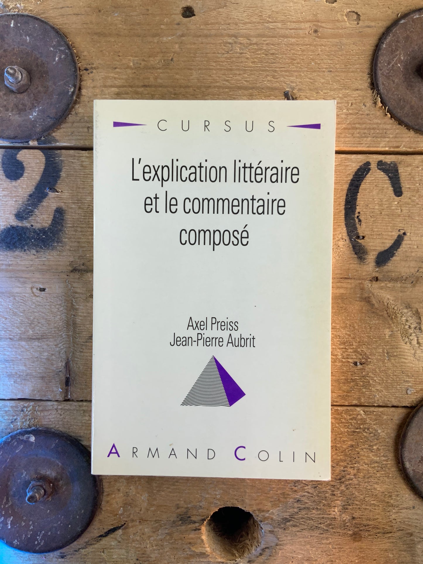 L’explication littéraire et le commentaire composé - Axel Preiss et Jean-Pierre Aubrit