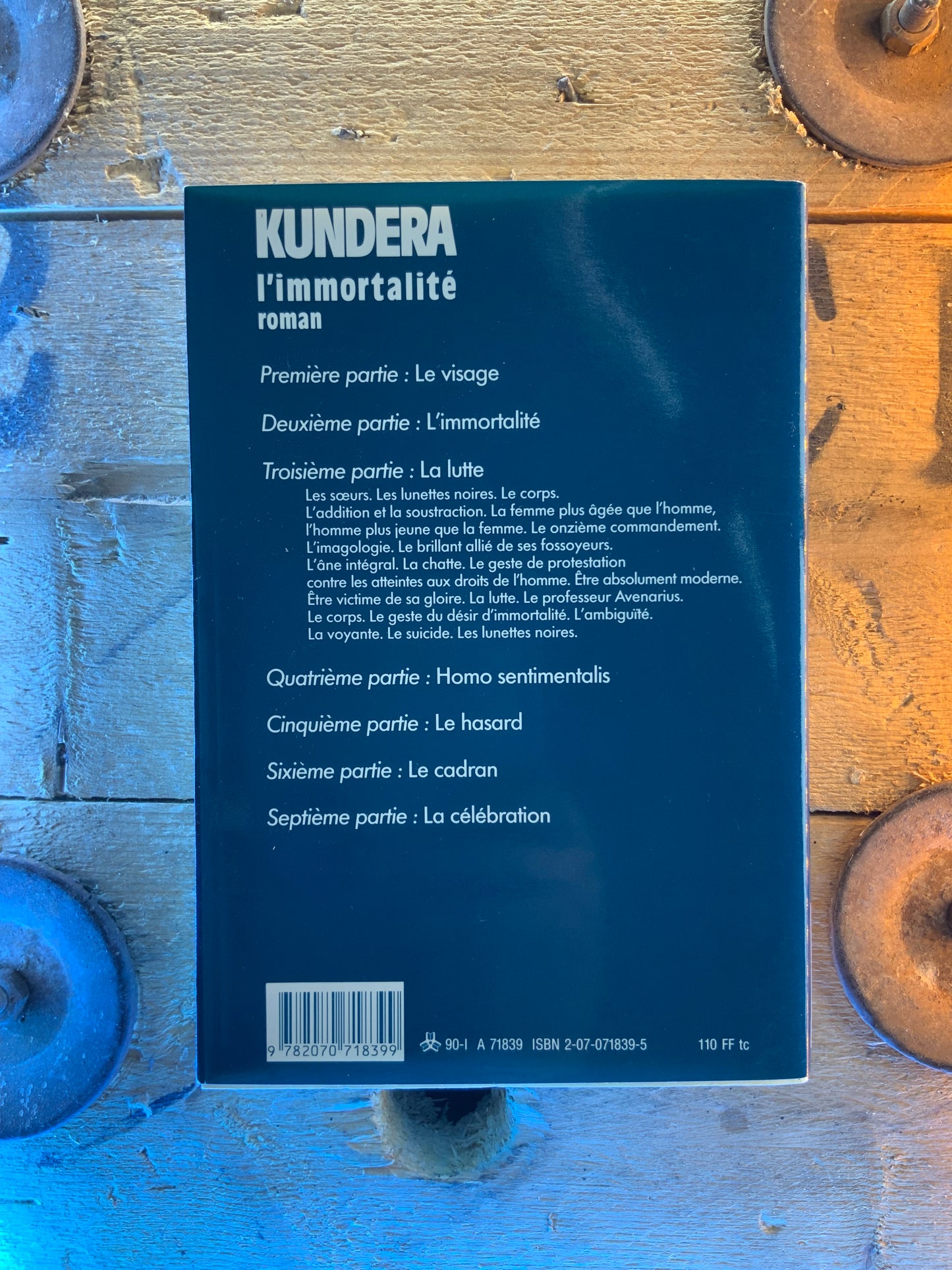 L’immortalité - Milan Kundera