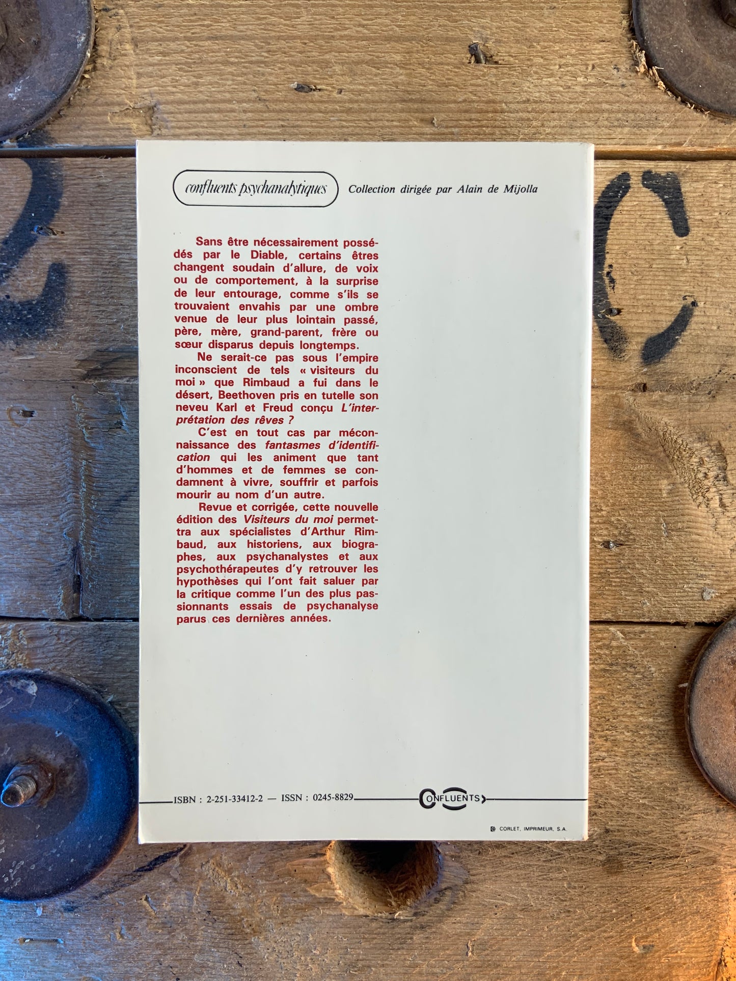 Les visiteurs du moi - Alain de Mijolla