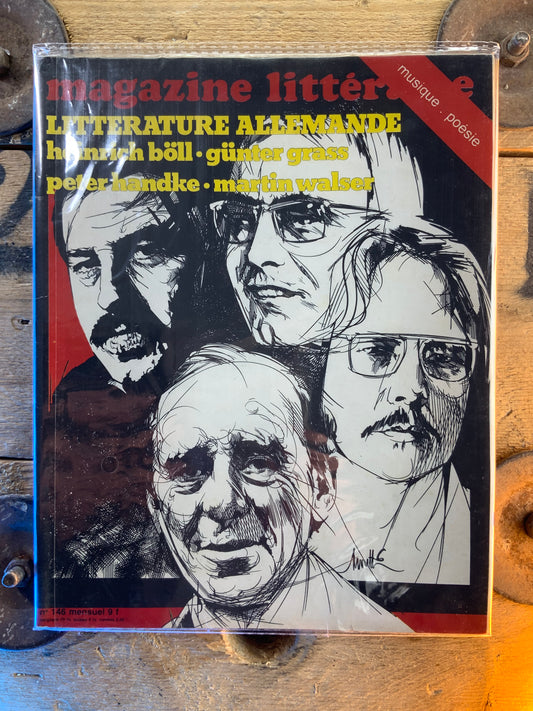 Littérature allemande : Heinrich Böll - Günter Grass - Peter Handke - Martin Walser [ Magazine Littéraire ]