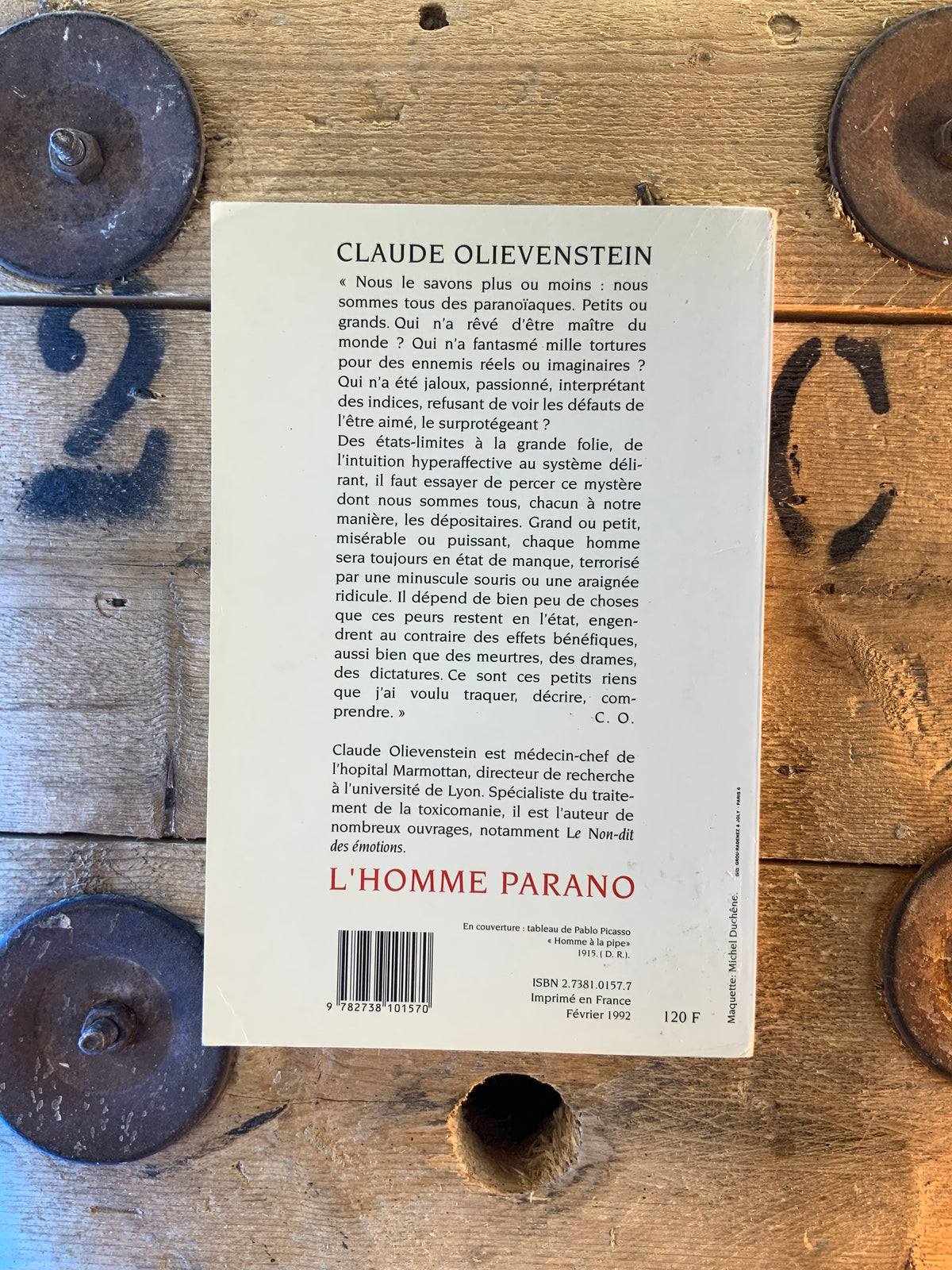 L’homme parano - Claude Olievenstein