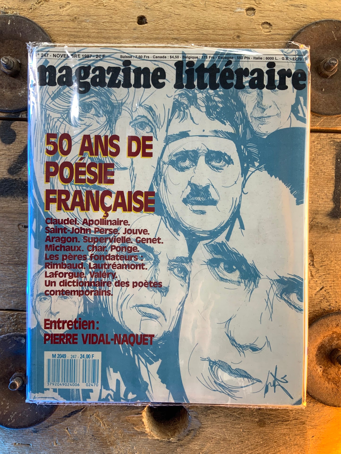 50 ans de poésie française [ Magazine Littéraire ]