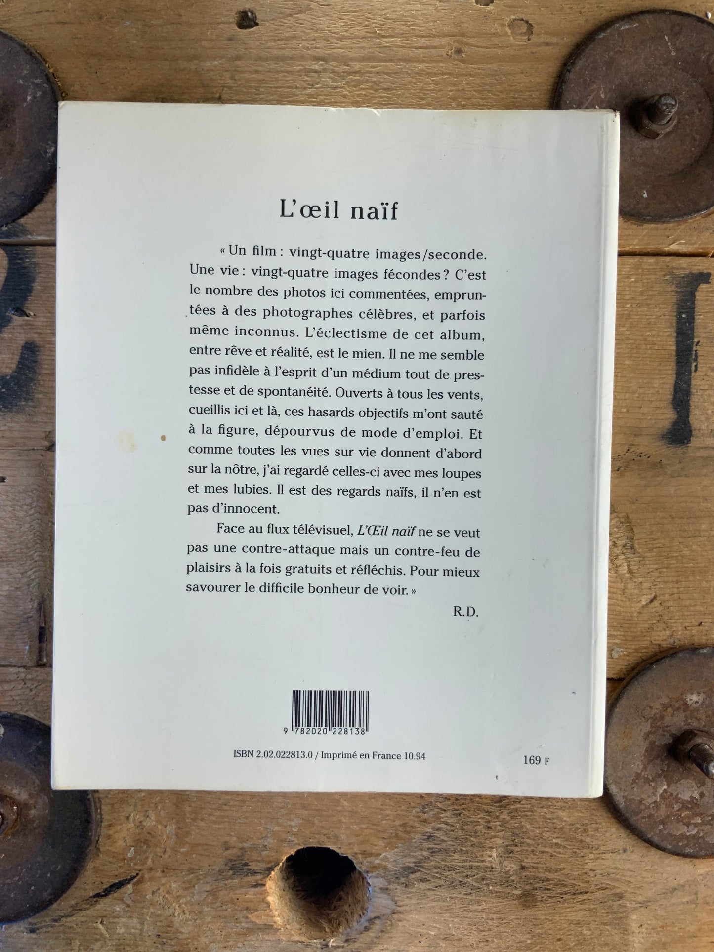 L’œil naïf - Régis Debray