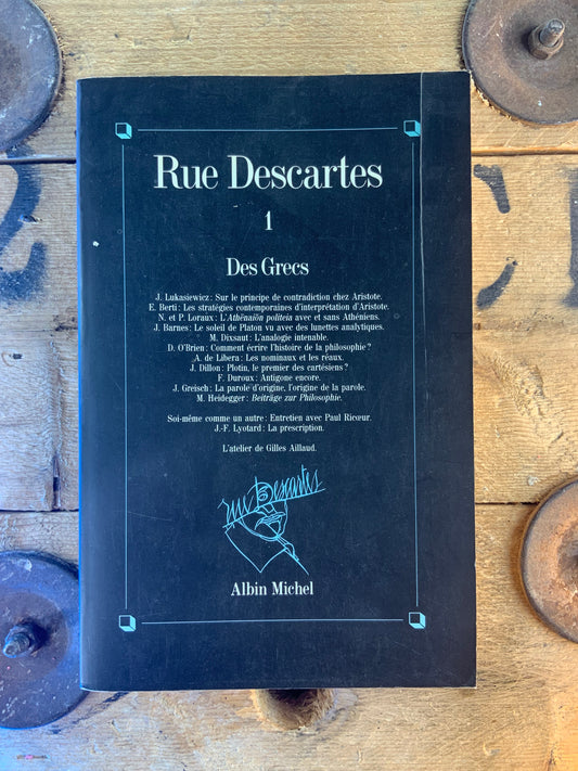 Des Grecs [ Rue Descartes ] - n° 1