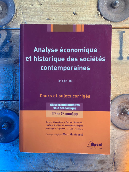 Analyse économique et historique des sociétés contemporaines