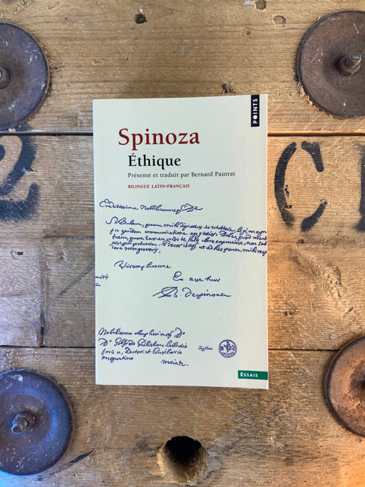 Éthique - Spinoza ( bilingue latin-français )