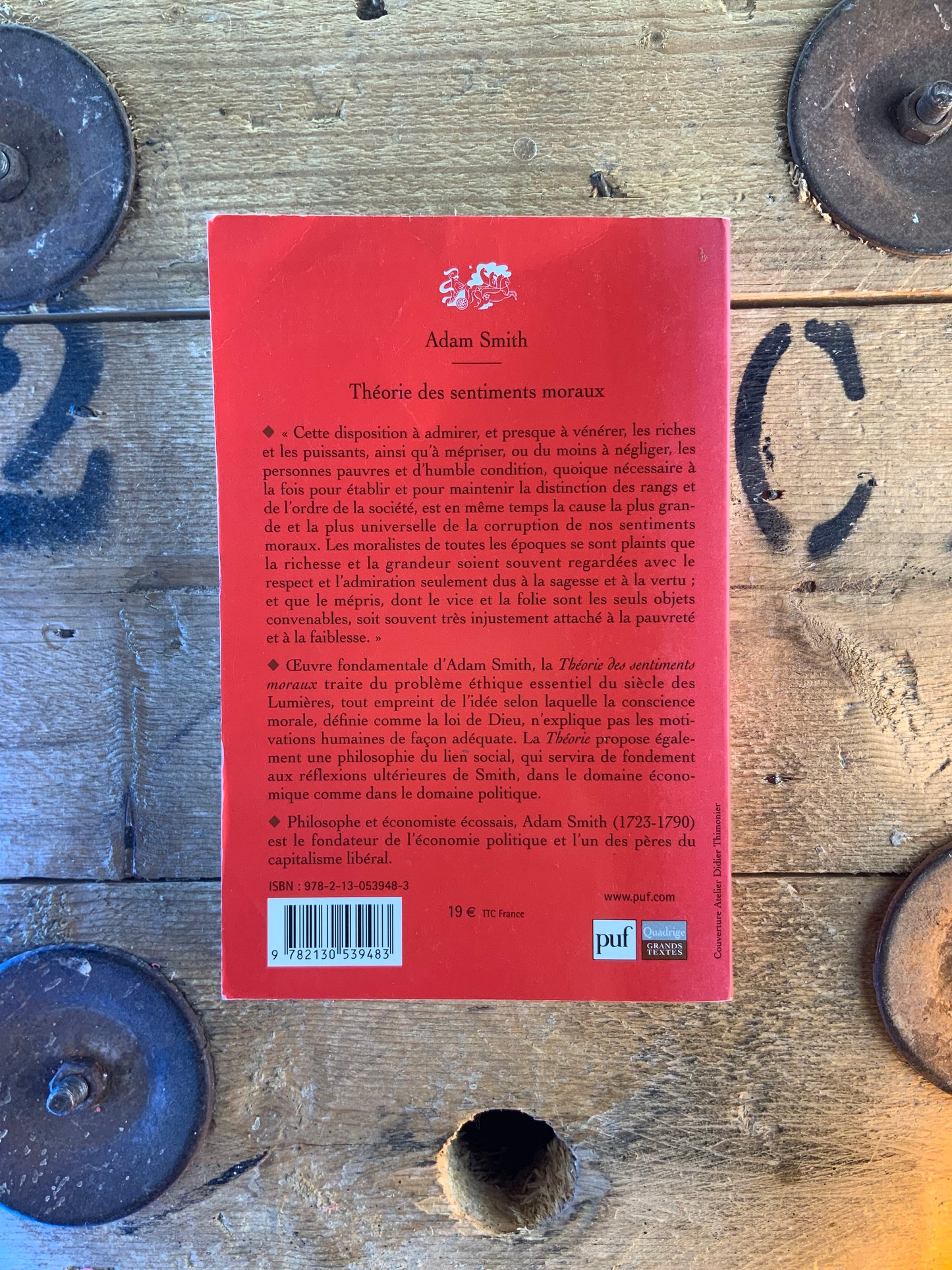 Théorie des sentiments moraux - Adam Smith