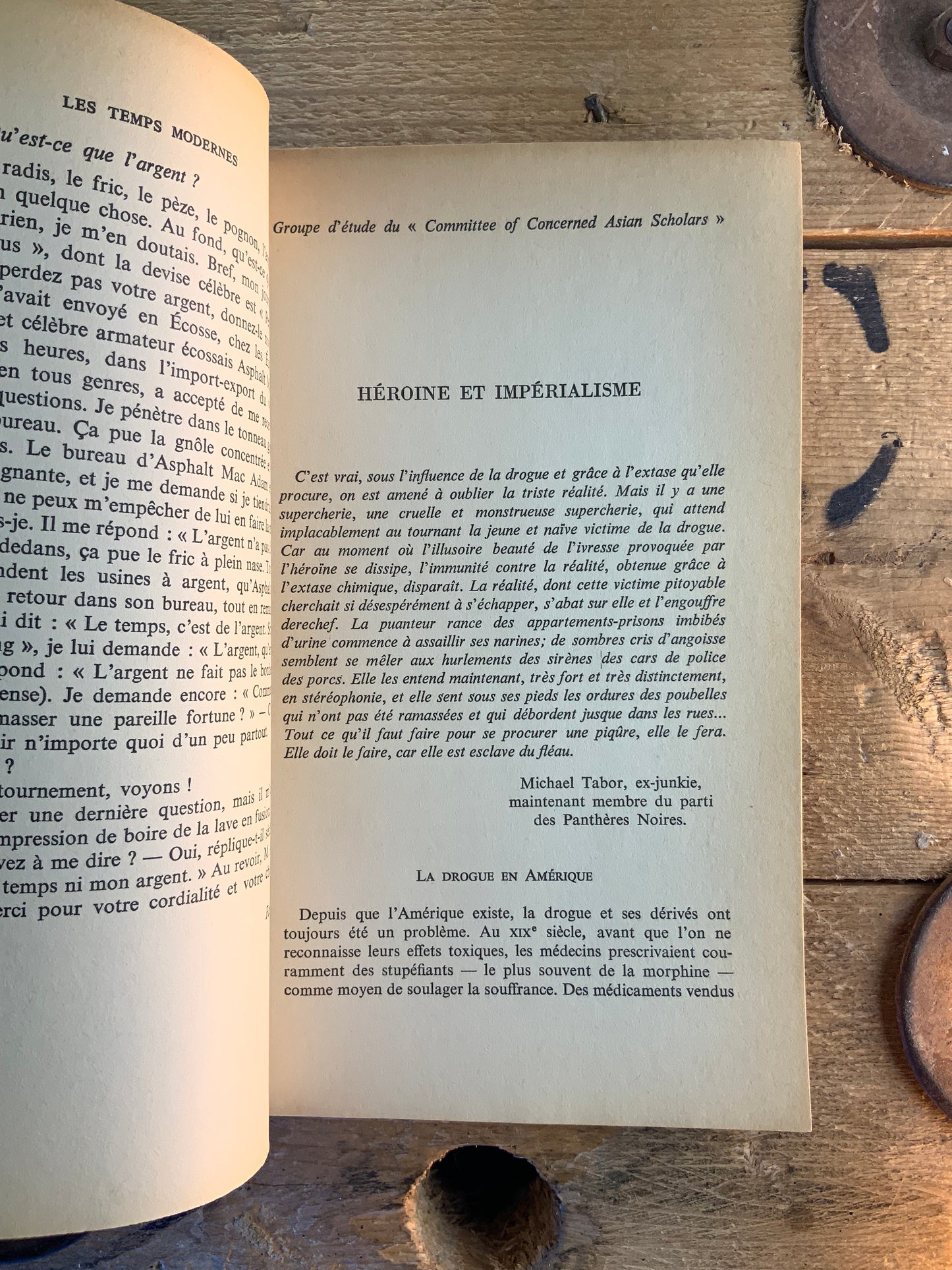 François George : prof de philo à T… | XXX. : héroïsme et impérialisme | Alain Jouffroy : Autocritique [ Les Temps Modernes ] - Mars 1972 - n° 308