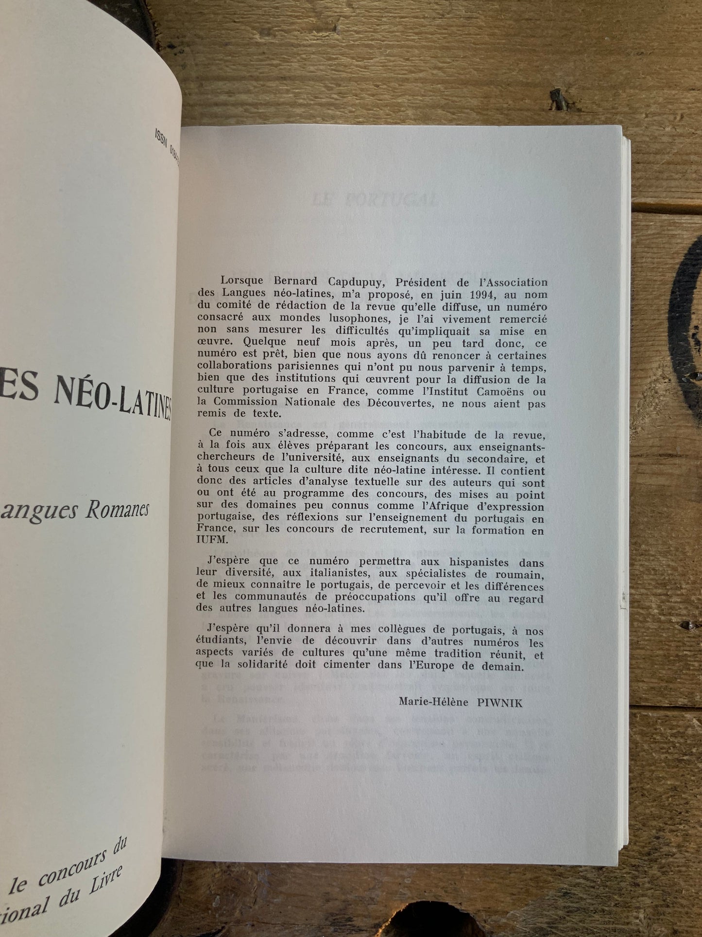 Mondes lusophones [ Les langues néo-latines - Revue de toutes les langues romaines ]