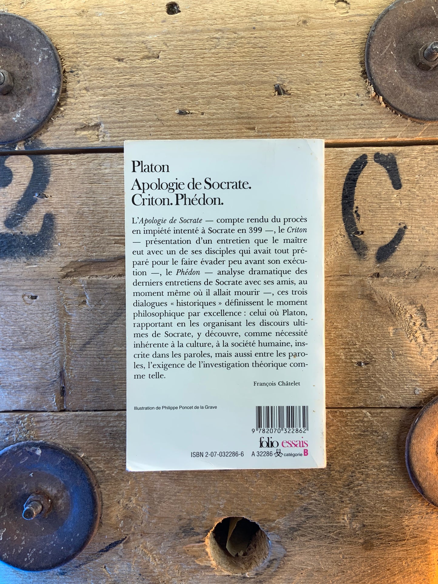 Apologie de Socrate. Criton. Phédon - Platon