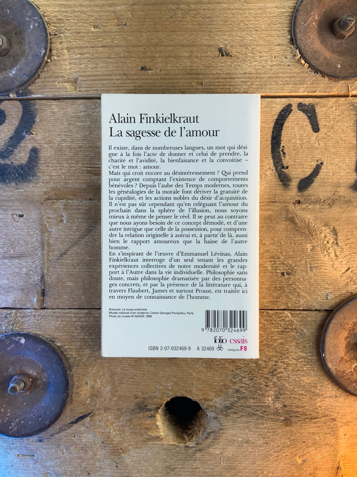La sagesse de l’amour - Alain Finkielkraut