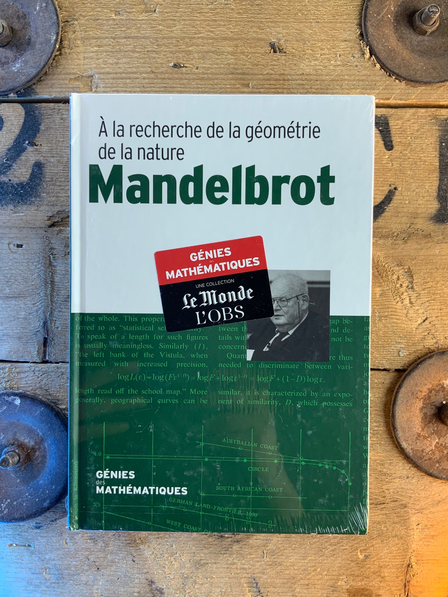 Mandelbrot : À la recherche de la géométrie de la nature [ COLLECTION GÉNIES MATHÉMATIQUES ]