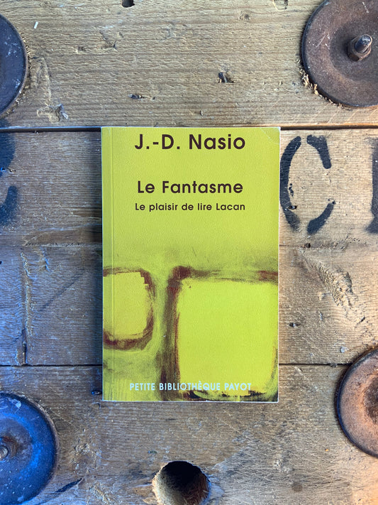 Le fantasme : le plaisir de lire Lacan - J.-D. Nasio