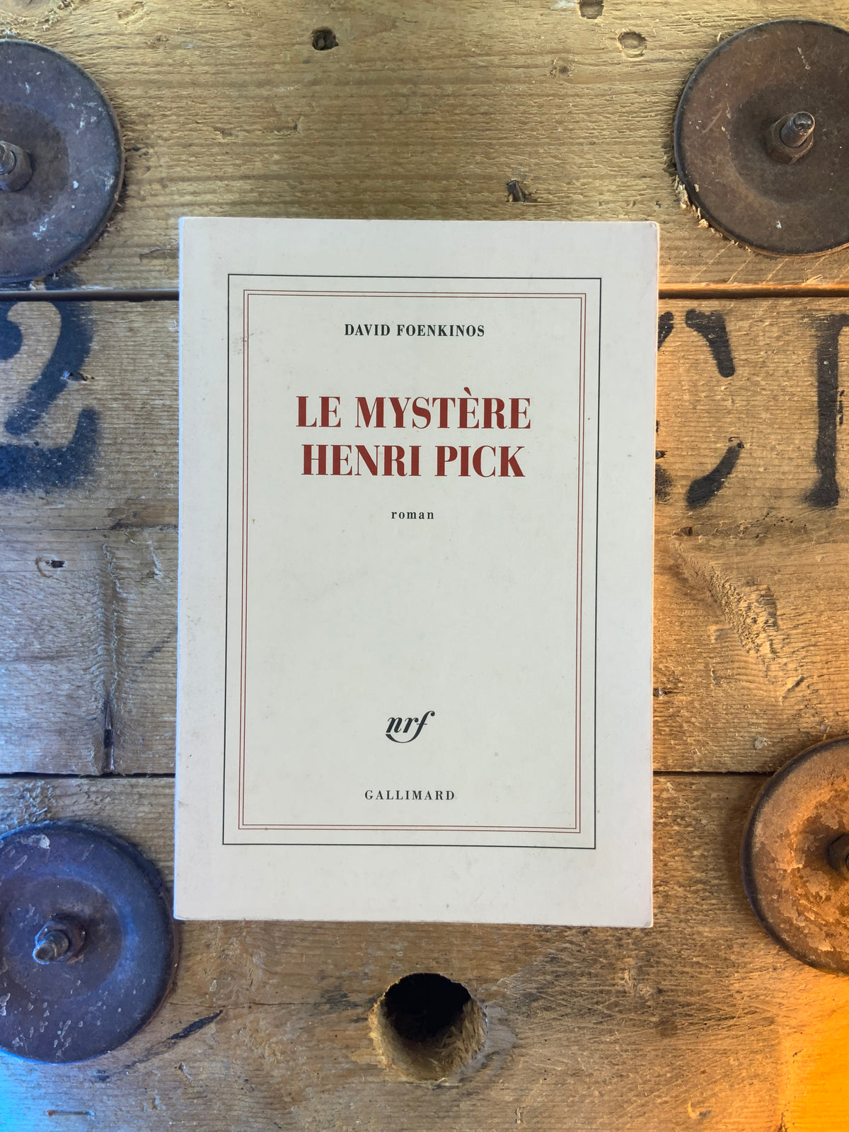 Le mystère Henri Pick - David Foenkinos