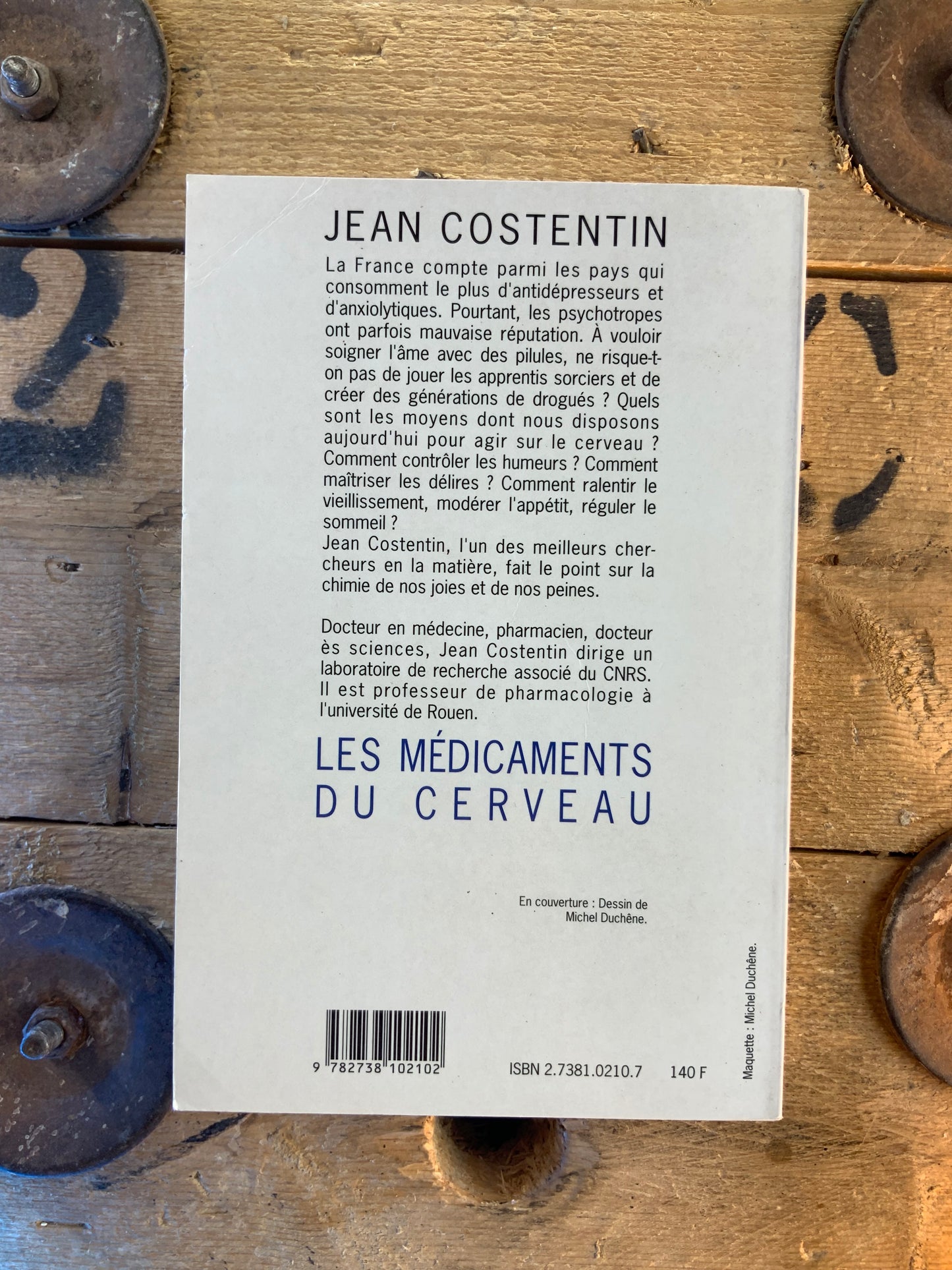 Les médicaments du cerveau - Jean Costentin