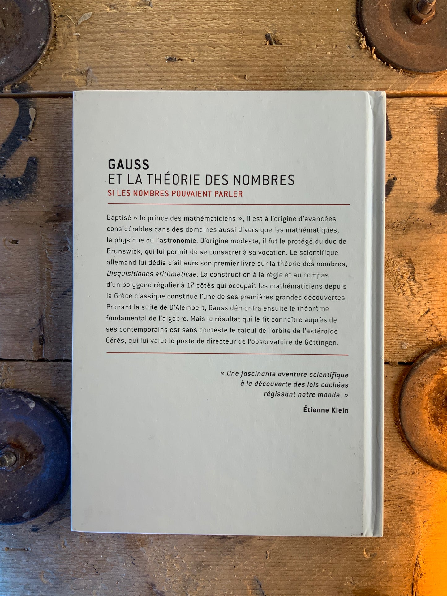 Gauss et la Théorie des nombres : si les nombres pouvaient parler [ GRANDES IDÉES DE LA SCIENCE ]