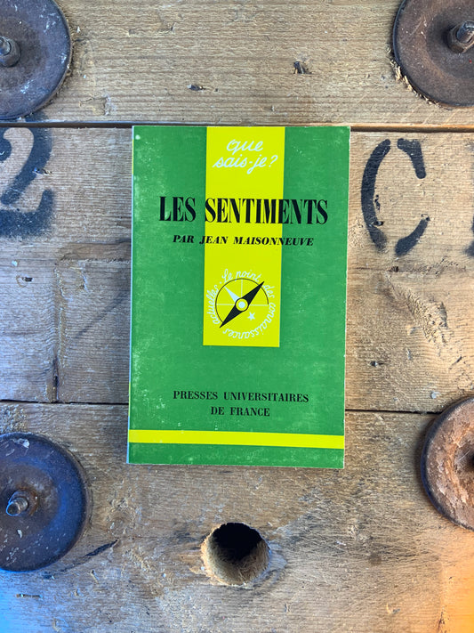Les sentiments - Jean Maisonneuve