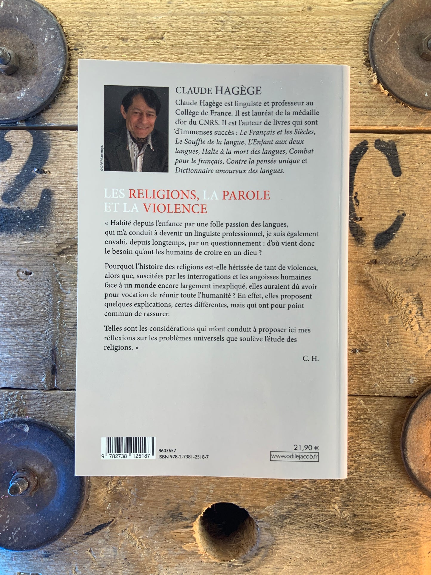 Les religions, la parole et la violence - Claude Hagège