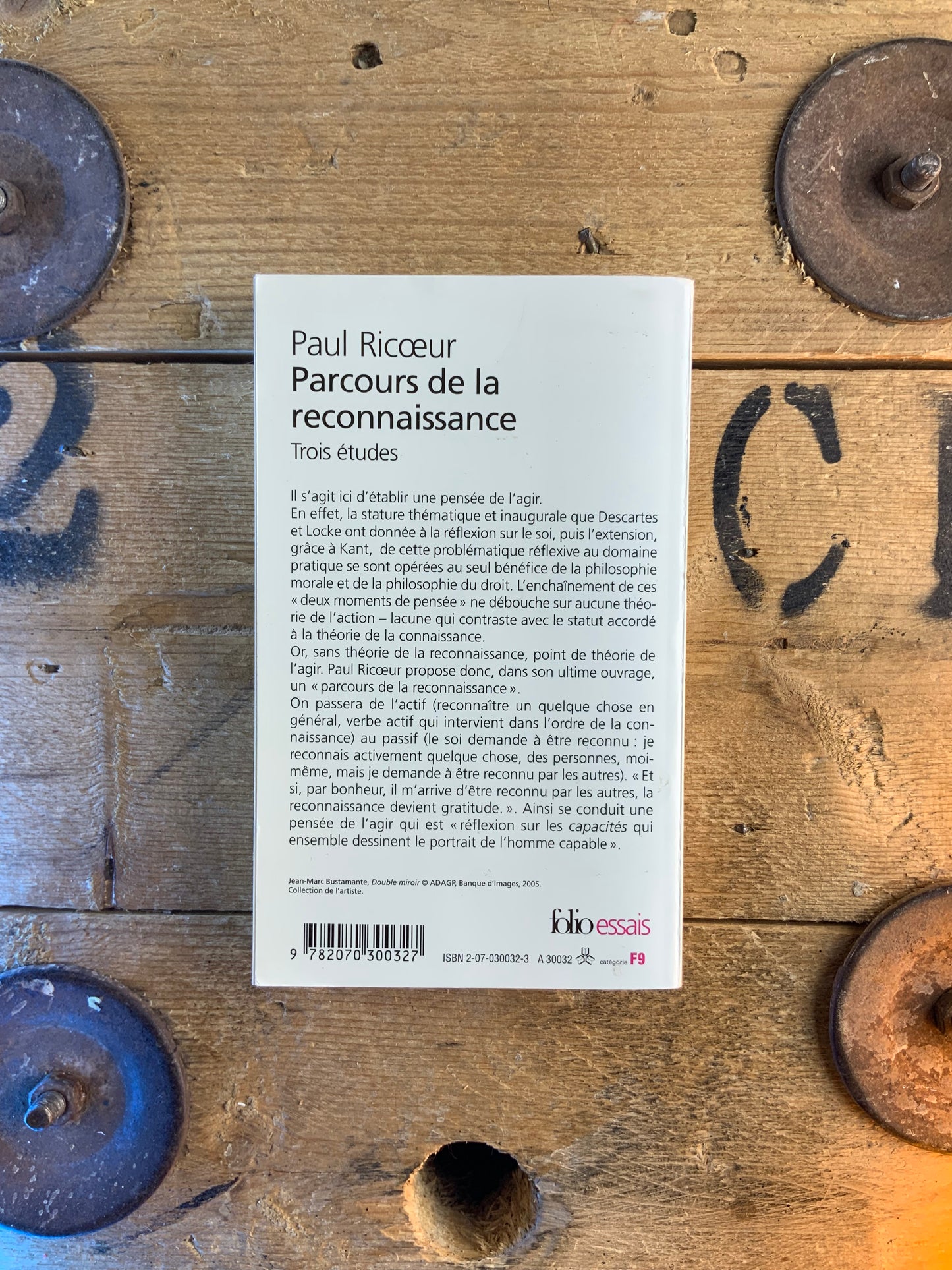 Parcours de la reconnaissance - Paul Ricœur