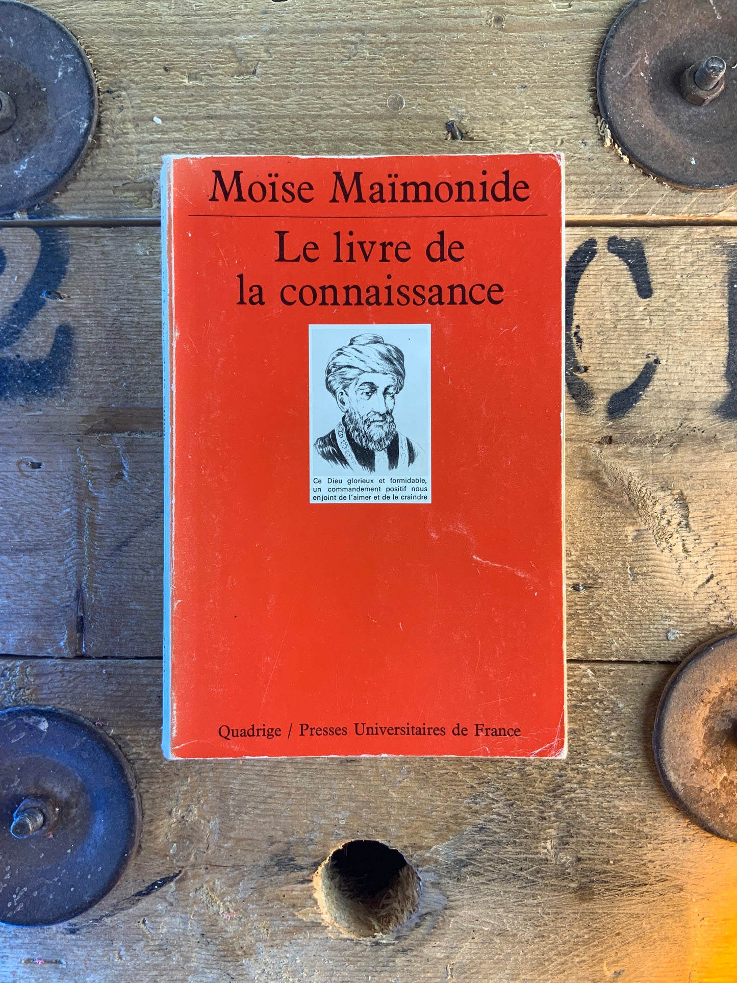 Le livre de la connaissance - Moïse Maïmonide