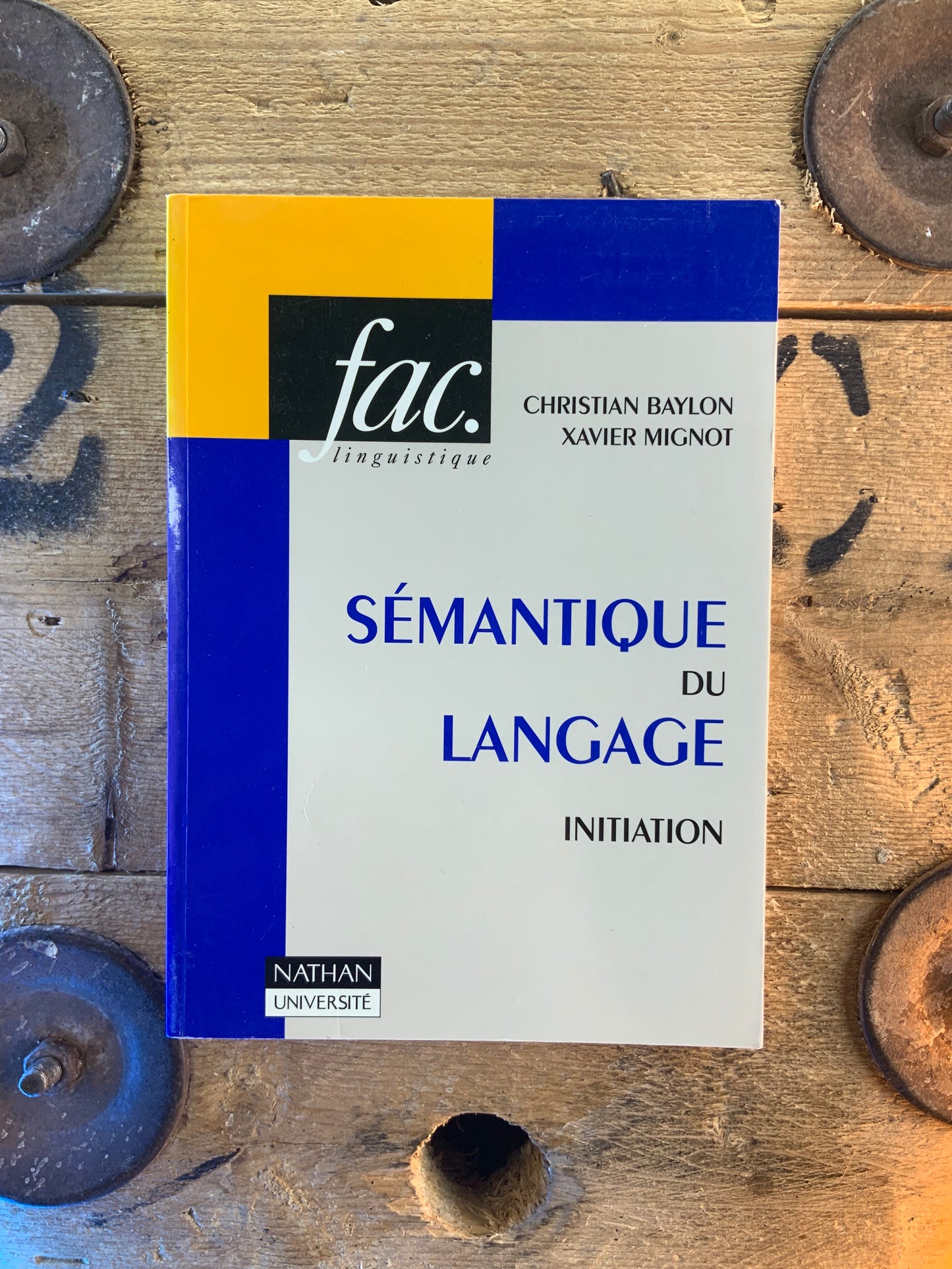 Sémantique du langage : initiation - Christian Baylon et Davier Mignot