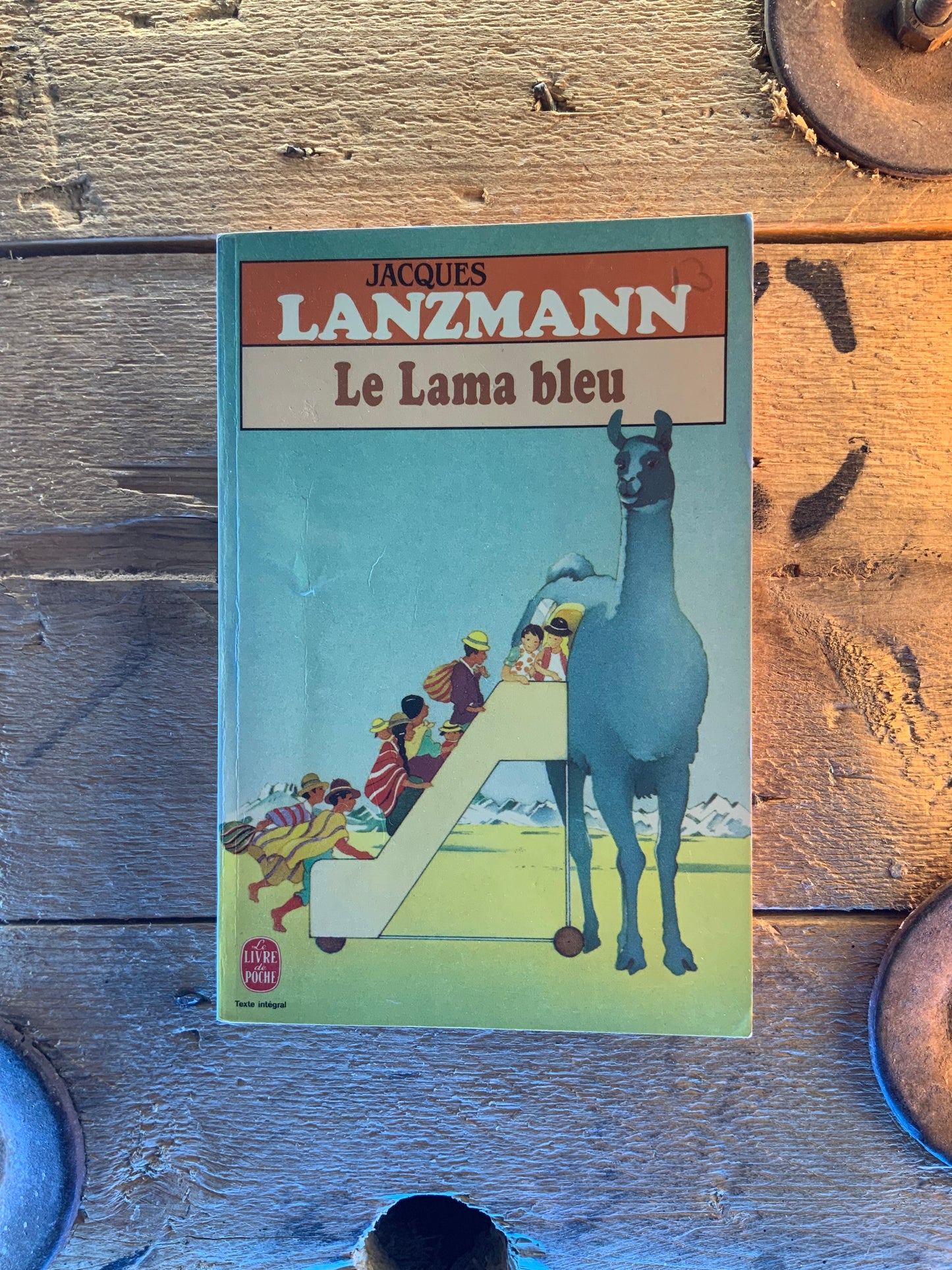 Le Lama bleu - Jacques Lanzmann