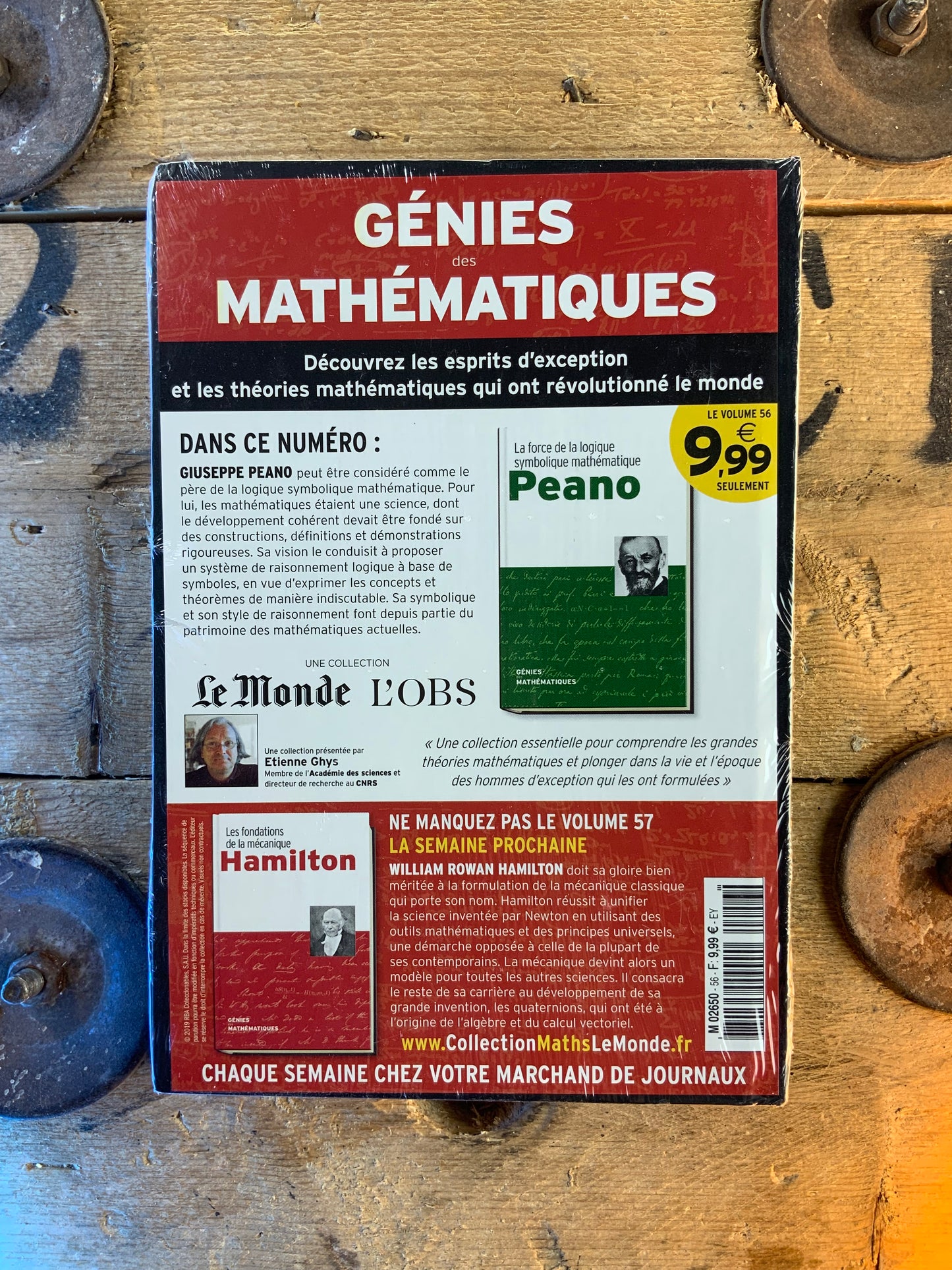 Peano : La force de la logique symbolique des mathématiques [ COLLECTION GÉNIES MATHÉMATIQUES ]