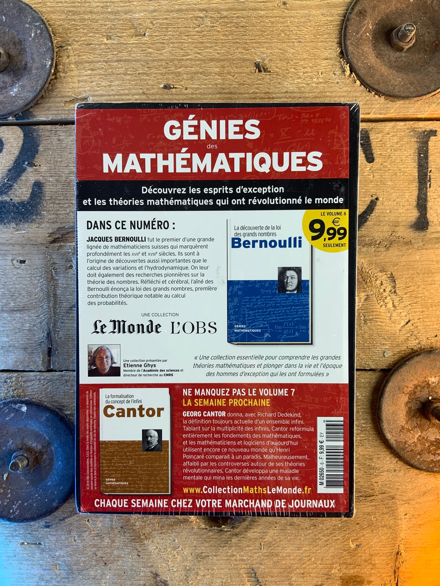 Bernoulli : La découverte de la loi des grands nombres [ COLLECTION GÉNIES MATHÉMATIQUES ]