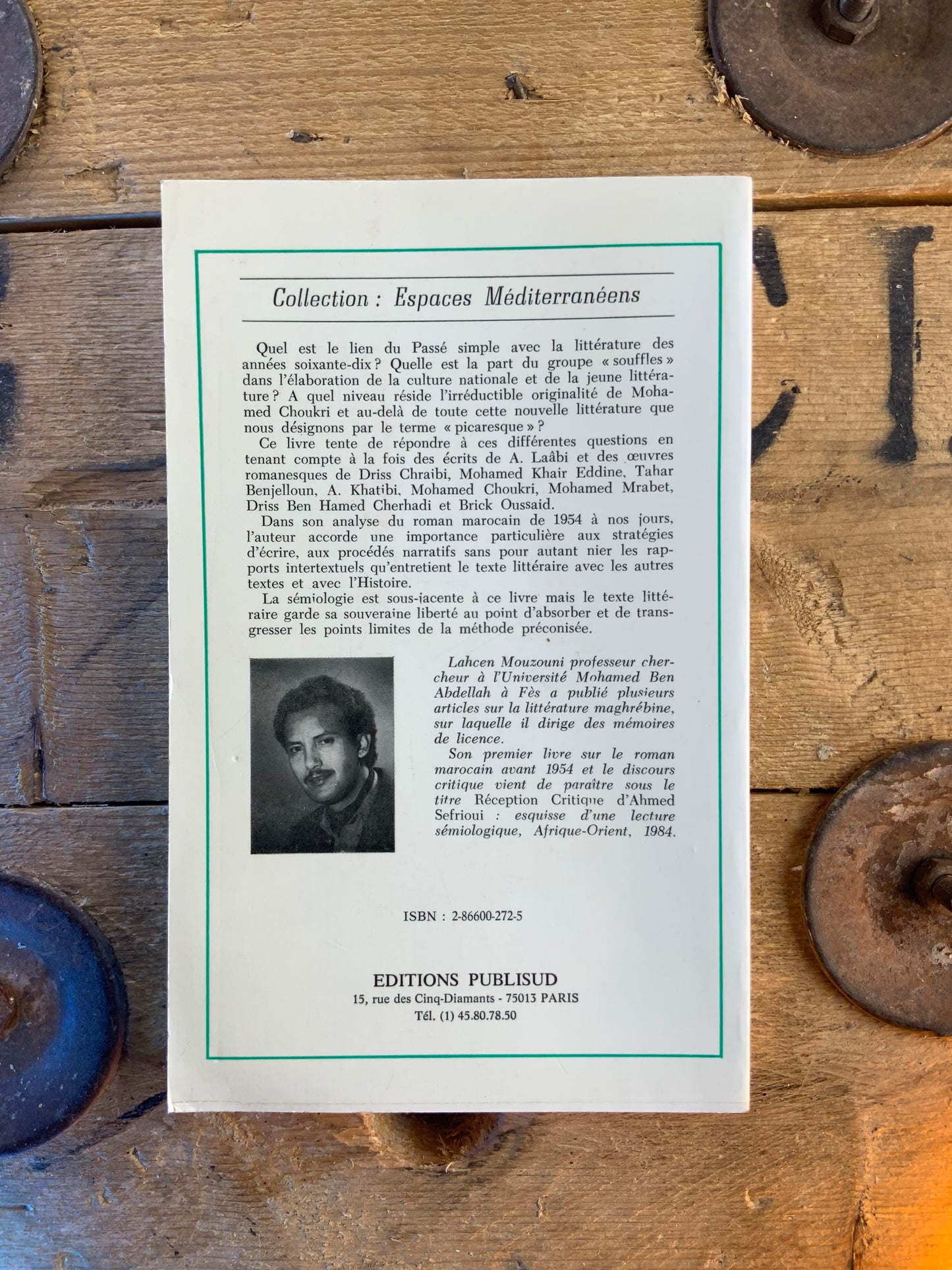 Le roman de langue française - Lahcen Mouzouni