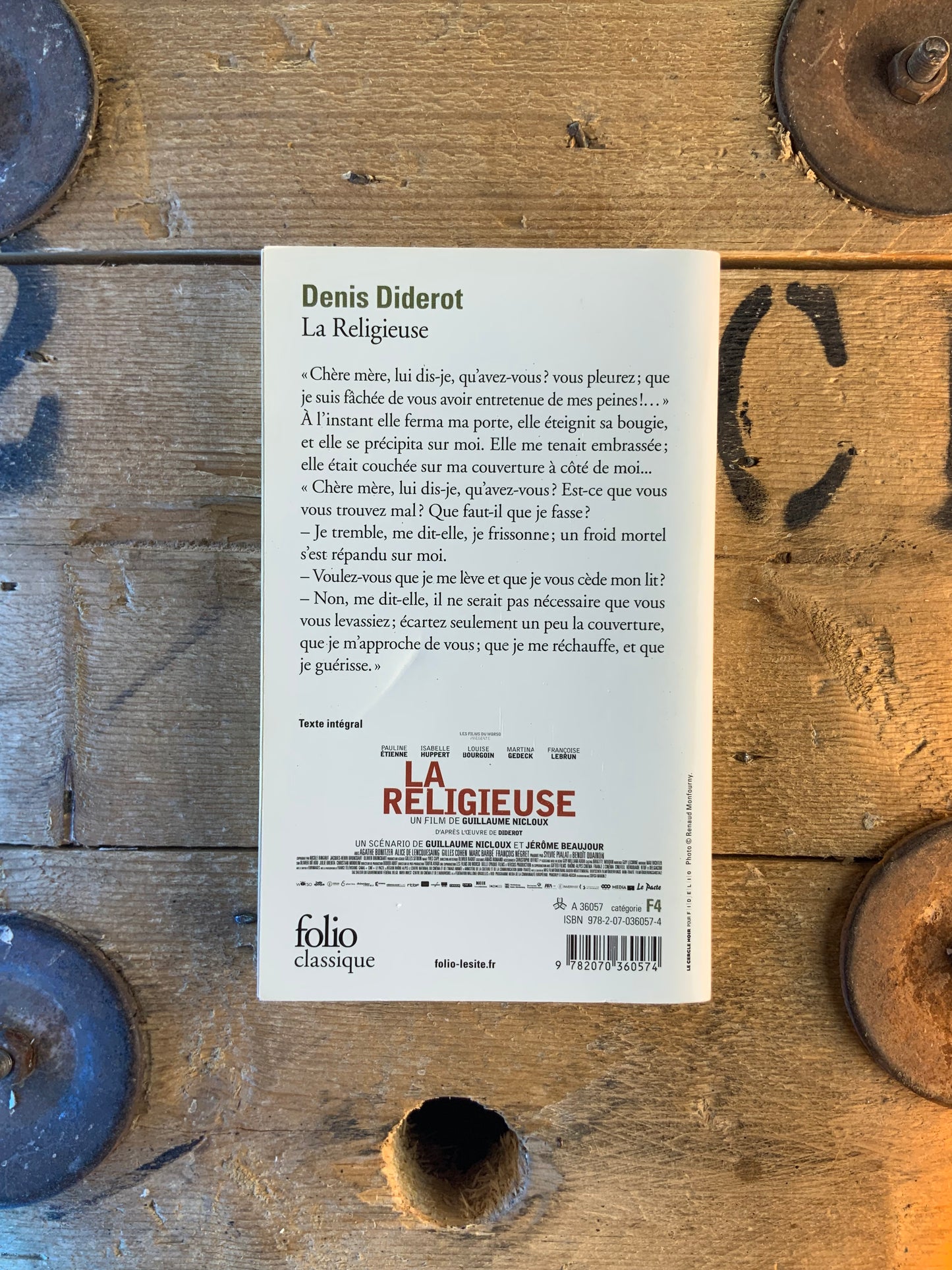 La religieuse - Denis Diderot