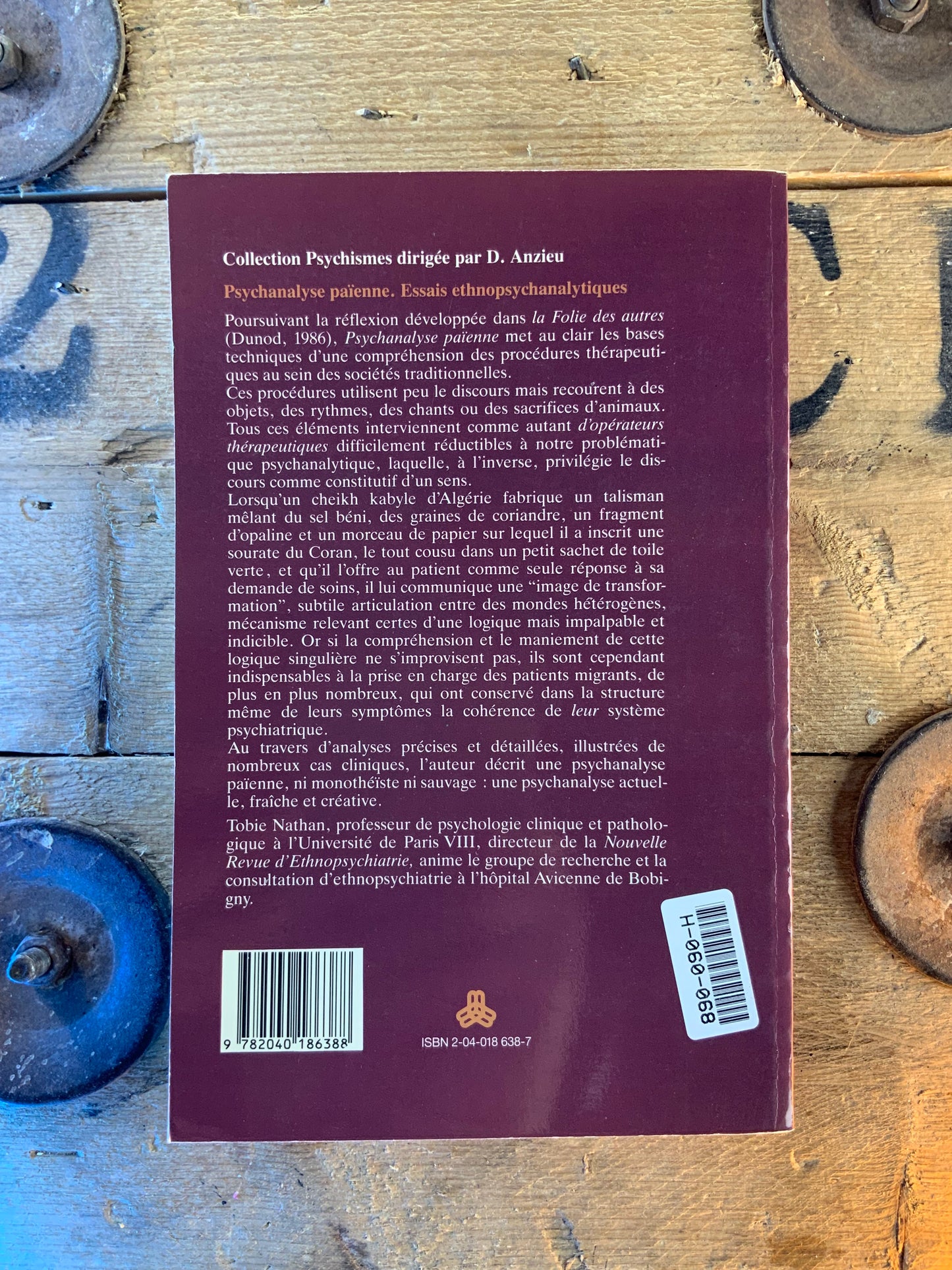 Psychanalyse païenne : essais ethnopsychanalytiques - Tobie Nathan