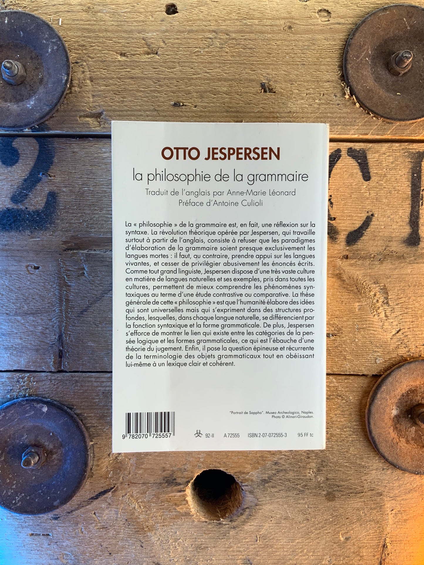 La philosophie de la grammaire - Otto Jepersen