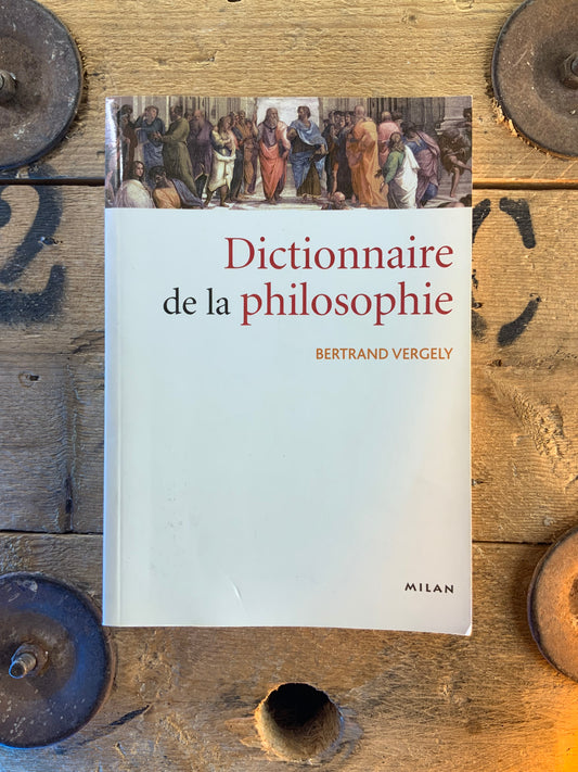 Dictionnaire de la philosophie - Bertrand Vergely