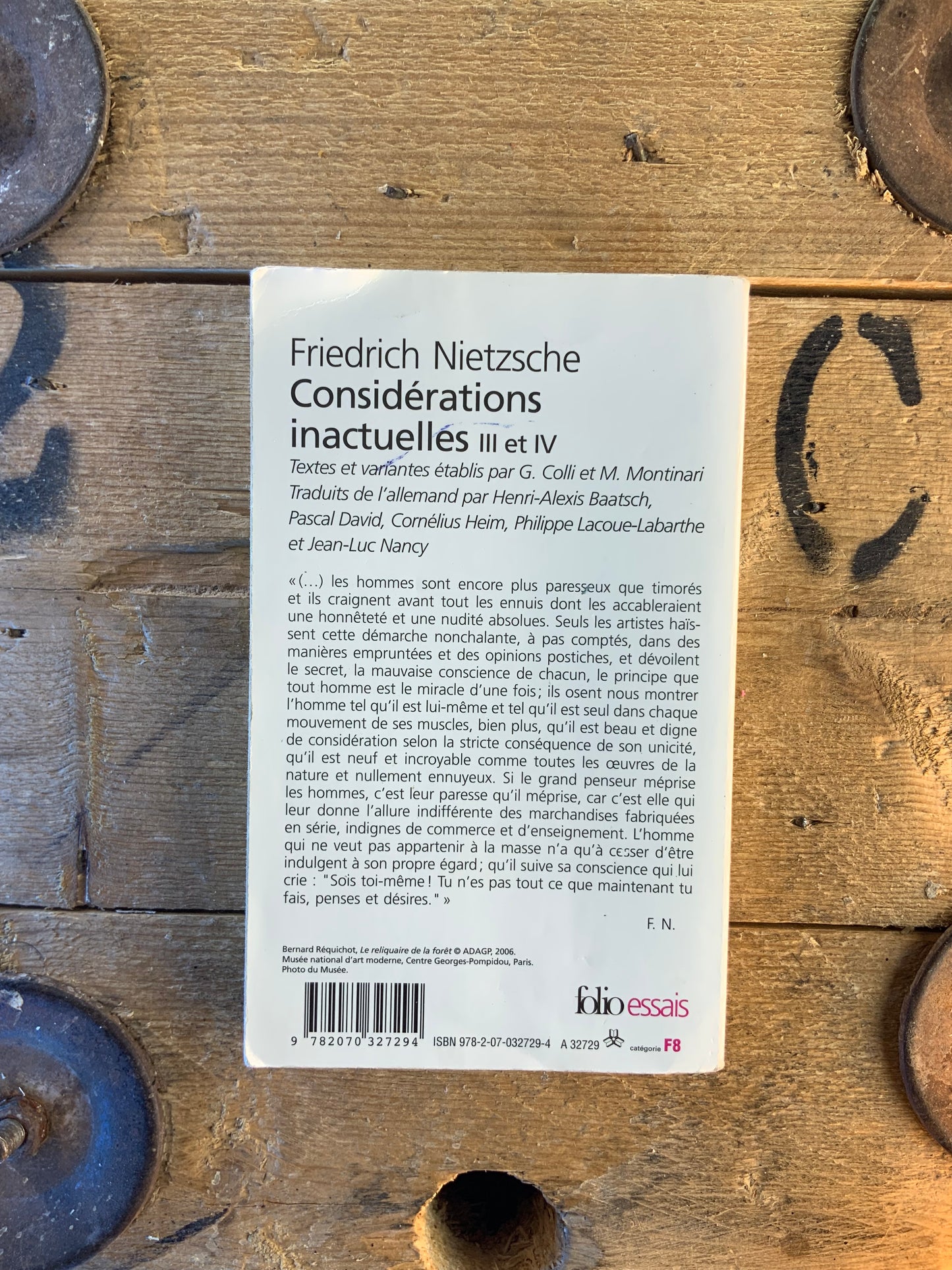 Considérations intellectuelles III et IV - Friedrich Nietzsche