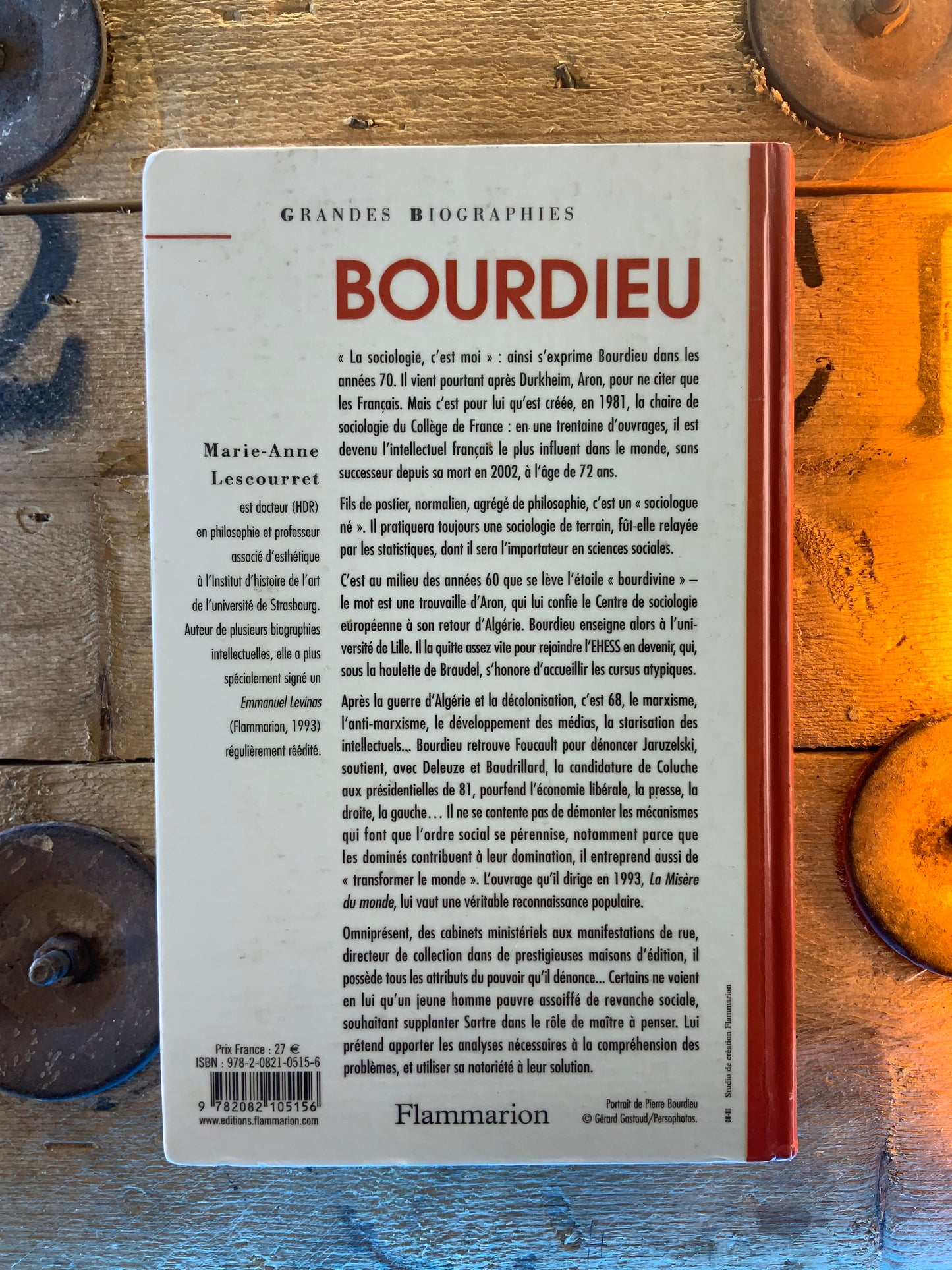 Bourdieu - Marie-Anne Lescourret