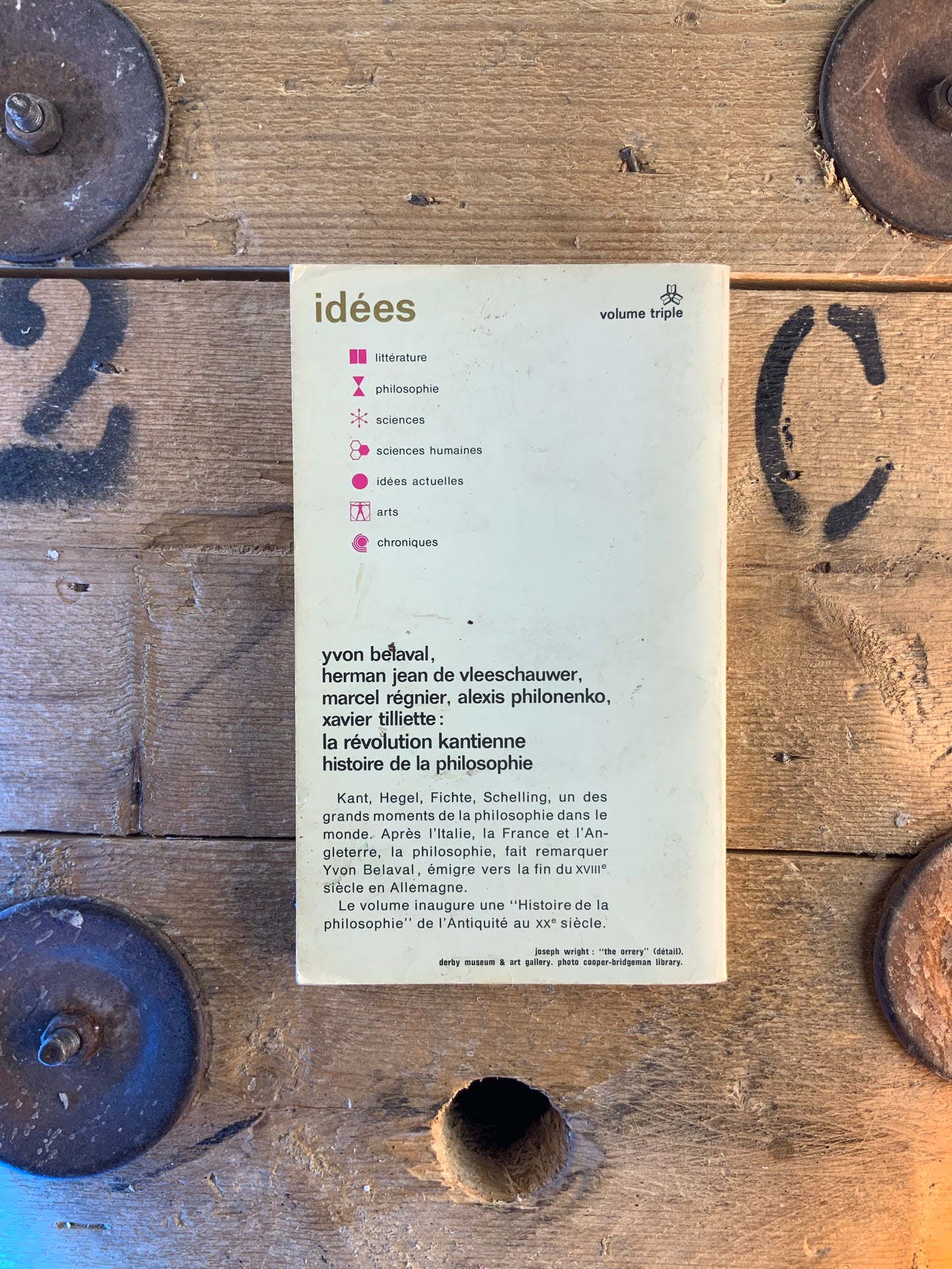 La révolution kantienne : histoire de la philosophie