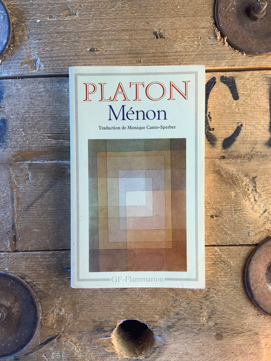 Ménon - Platon
