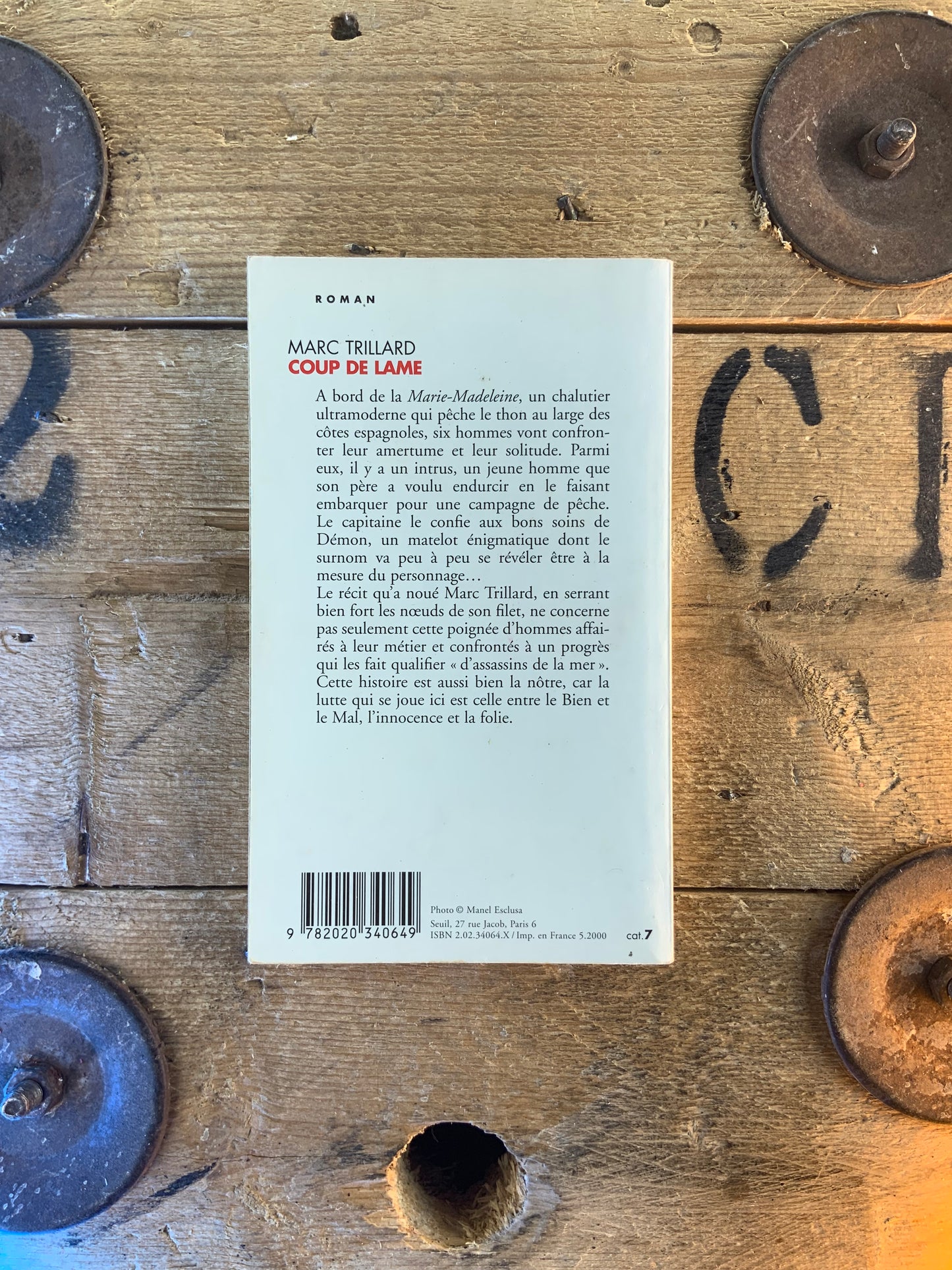 Coup de lame - Marc Trillard