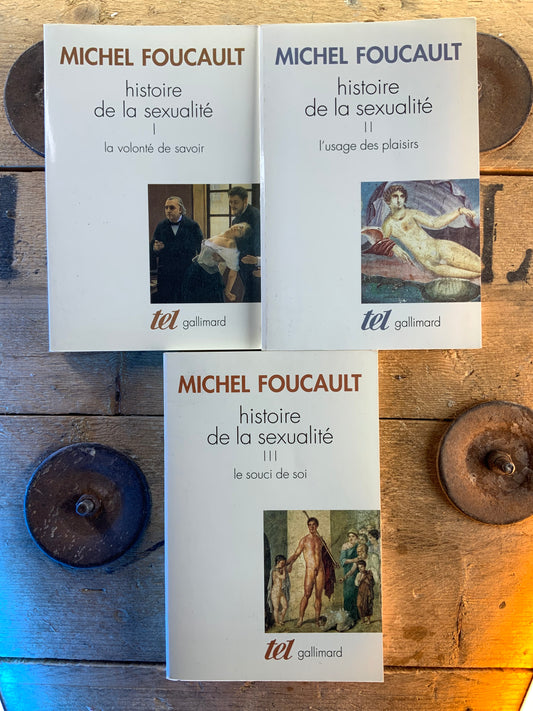 Histoire de la sexualité - Michel Foucault (en 3 volumes)